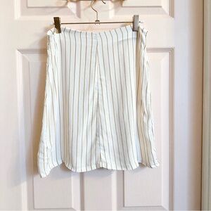 White lightweight Reformation skirt